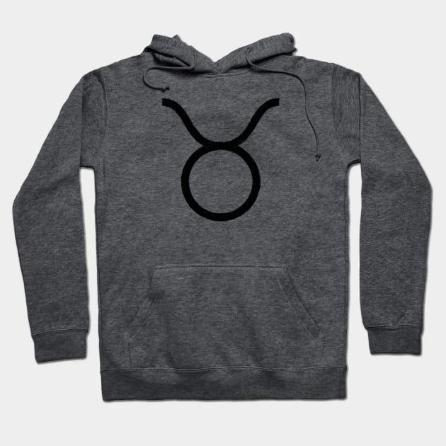 TAURUS SYMBOL IN OIL Hoodie by jcnenm